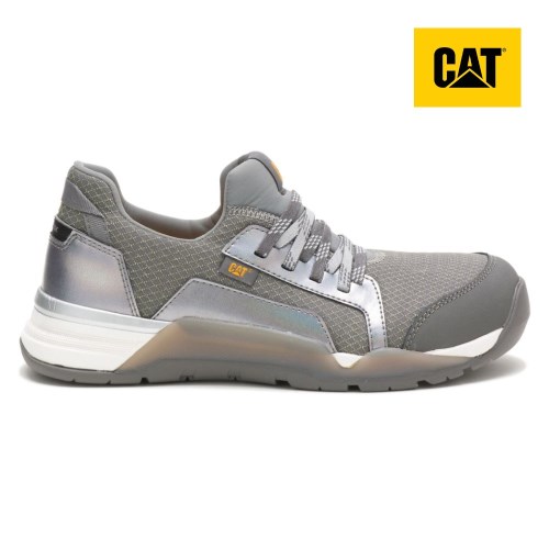 CAT Sprint Textile Alloy Toe Women's Work Shoes Grey (AU V-468) Australia